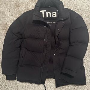 TNA Women’s Black Puffer Jacket